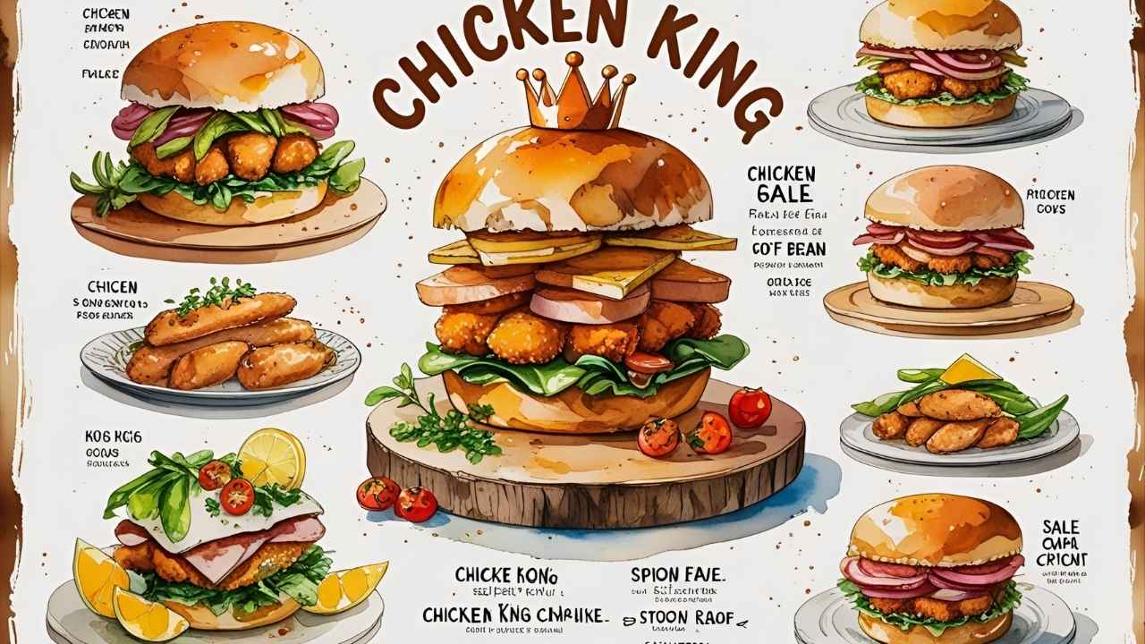 The Chicken King Menu Guide to Finger Lickin Good Meals
