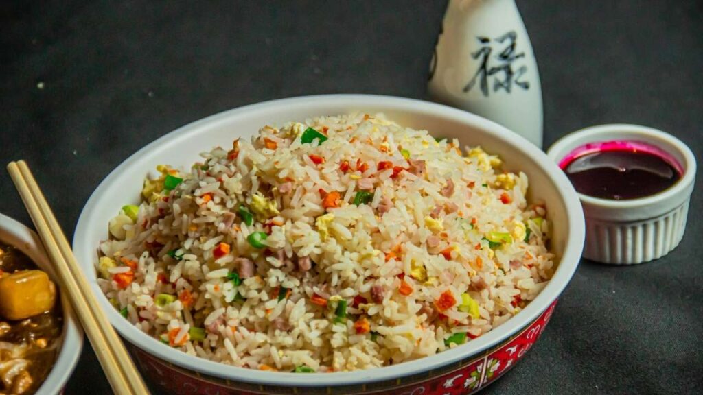 The Essential Sides: Fried Rice and Lo Mein Noodles