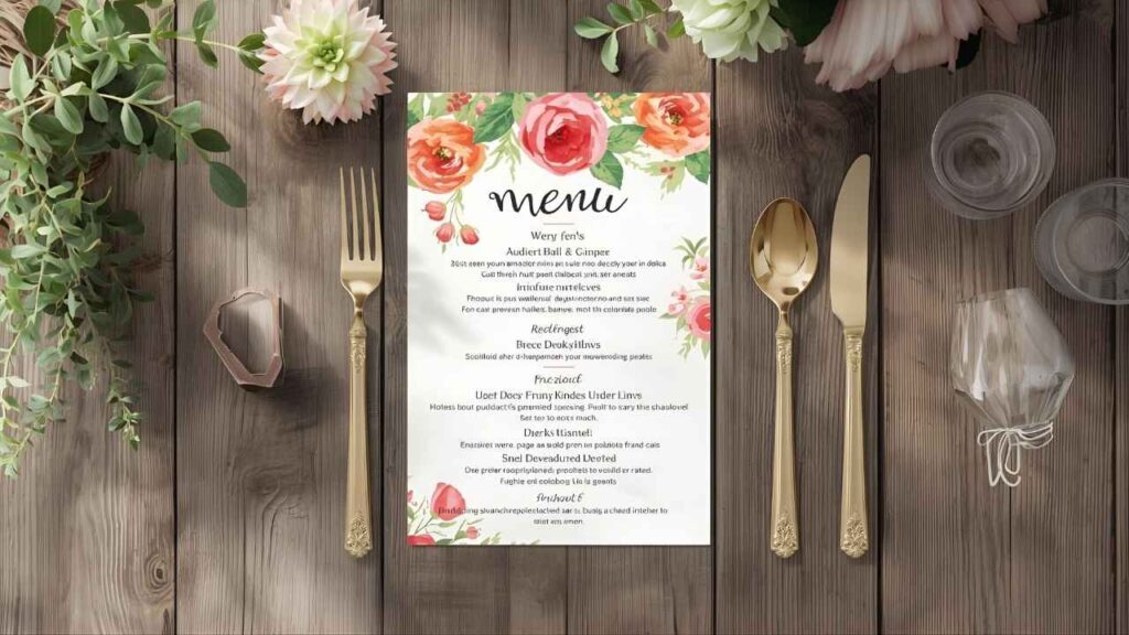 What is a Red Ginger Menu